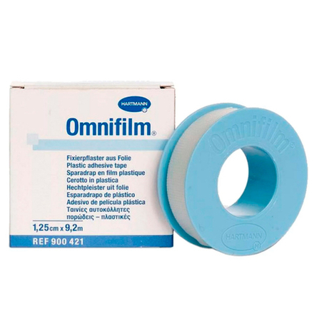 Пластырь 1,25*9,2 м ,Omnifilm нестерильный из прозрачной плёнки