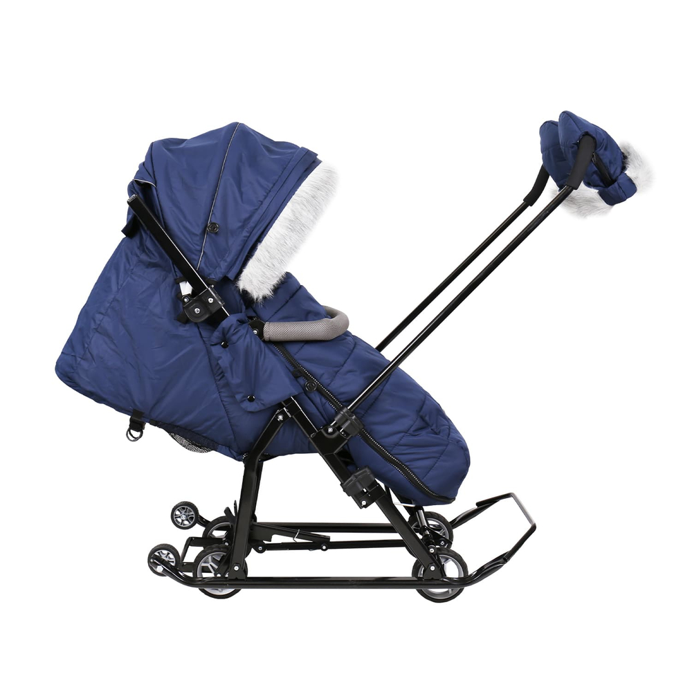 Коляска комбинированная «Ника Детям 7-5SK» Темно-синий (арт. НД7-5SK/ТС)