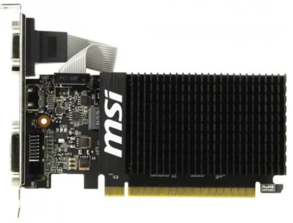 Видеокарта MSI GeForce GT 710 2GD3H LP 2 ГБ