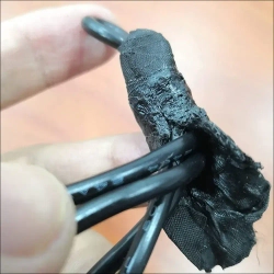 Изолента термостойкая тканевая для проводов, 5шт., 19мм*15м, / изолента черная для проводки набор