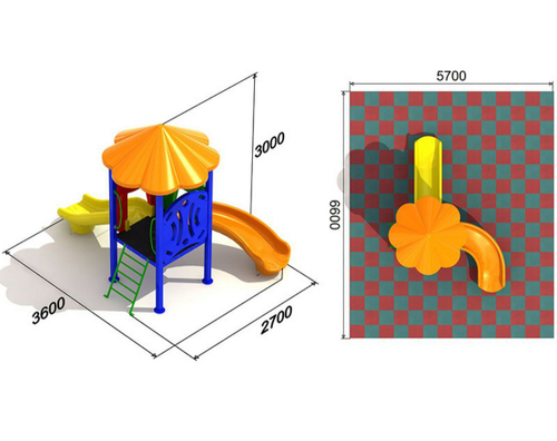Детская площадка Кувшинка 3.3.2