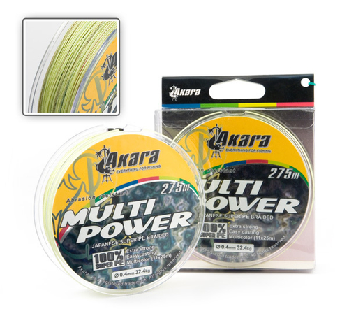 Шнур Akara Multi Power 275 м 0,50