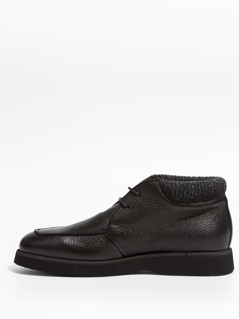Кожаные ботинки Luca Guerrini 11542 черные