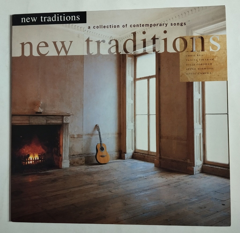 Винтажная виниловая пластинка LP New Traditions A Collection Of Contemporary Songs (UK 1990)