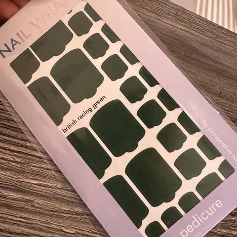 ПЛЕНКИ NAIL WRAPS BRITISH RACING GREEN (PED)