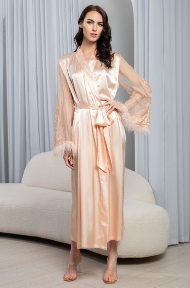 Халат Mia-Amore 3969 "Marjory" персиковый