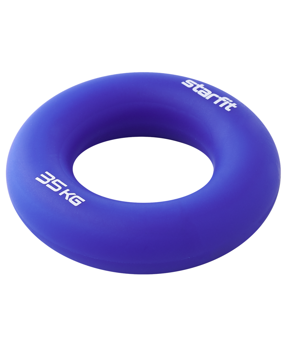 Эспандер кистевой ES-404 Кольцо, 35 кг, силикагель, темно-синий