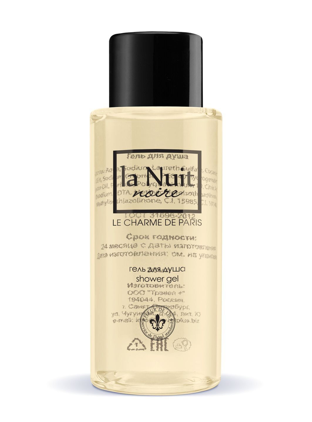 Гель для душа La Nuit Noire (200 шт.) в мини-формате 30 мл