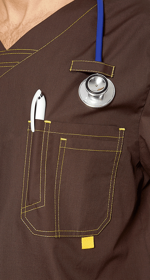 Костюм мужской "Аура" (коричневый)