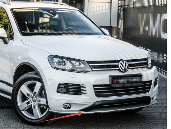 Накладка переднего бампера для VW TOUAREG 2010-2018