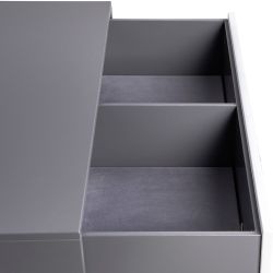 Комод Серпентис с 3 ящиками Грей