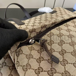 Мужская сумка Gucci GG Tote Large бежевого цвета