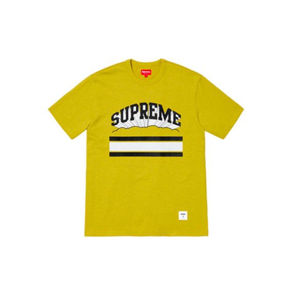 Supreme SS19 Cloud Arc Tee HealtherSulfur Logo T