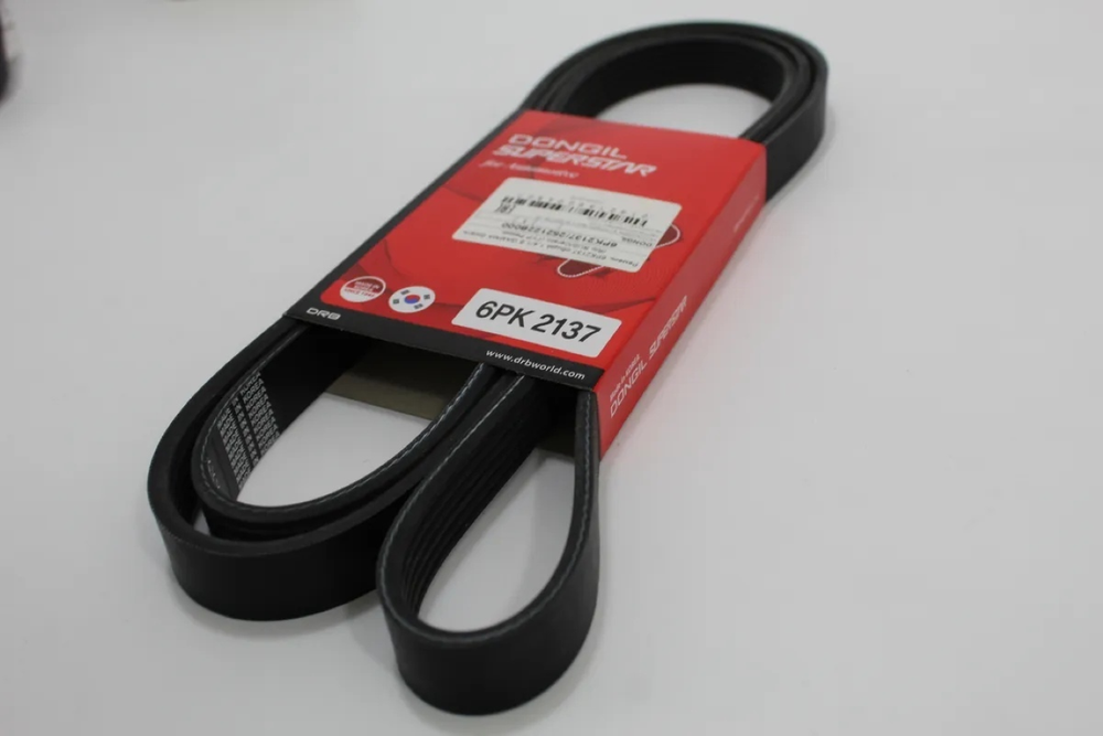 Ремень генератора DONGIL 6PK2137 для Hyundai Solaris, Kia Rio, Cerato