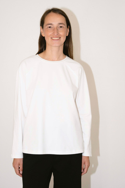 Лонгслив оверсайз силуэта с рукавами реглан | + цвета