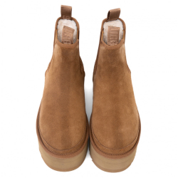 UGG Neumel Platform Chelsea Chestnut