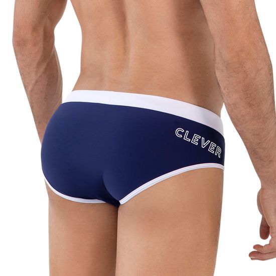 Мужские плавки темно-синие Clever Moda SERENE SWIMSUIT BRIEF 162408
