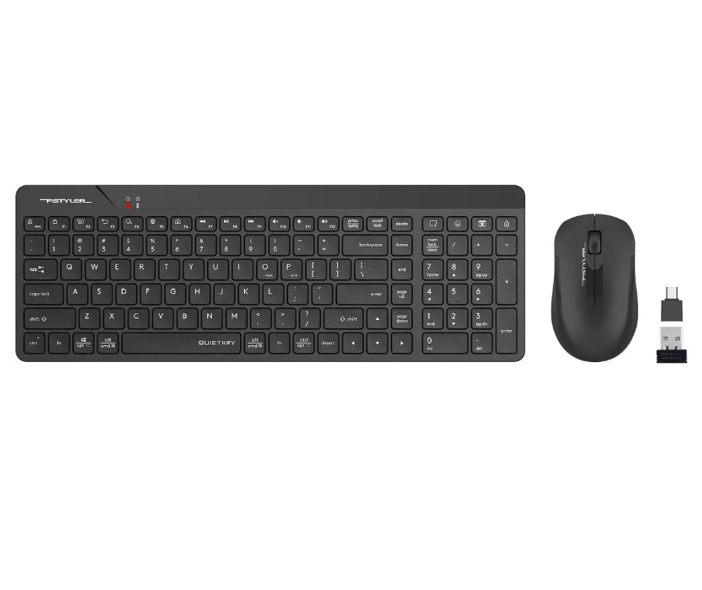 Клавиатура и мышь Wireless A4Tech Fstyler FG2300 Air2