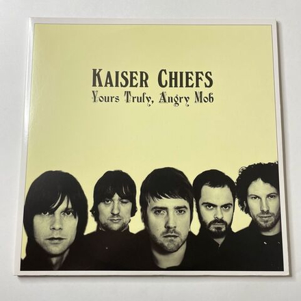 Винтажная виниловая пластинка LP Kaiser Chiefs Yours Truly, Angry Mob (USA 2007)