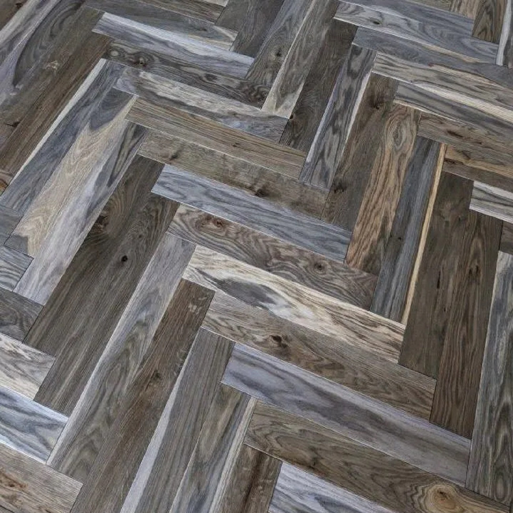 Паркет елка Only Wood Дуб Старый пол