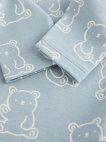 Боди с длинным рукавом для малышей Next N27-277, 5 шт., Молочный, Голубой