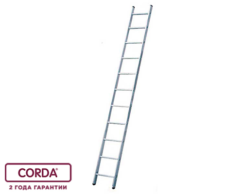 ЛЕСТНИЦА АЛЮМИНИЕВАЯ, ПРИСТАВНАЯ, KRAUSE CORDA 030184 (30184)