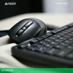 Набор периферии A4Tech Fstyler FG1010 Grey черный/серый