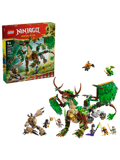 Конструктор Лего Ниндзяго Дракон жизни 71859 | LEGO NINJAGO Dragon of Life | большой дракон 1050 детали 9+
