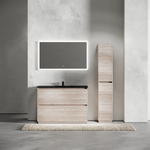 Тумба напольная под раковину Sancos Libra Floor, дуб галифакс натуральный 1190х450х840 мм