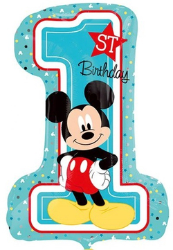 Цифра "1st B-day Mickey"