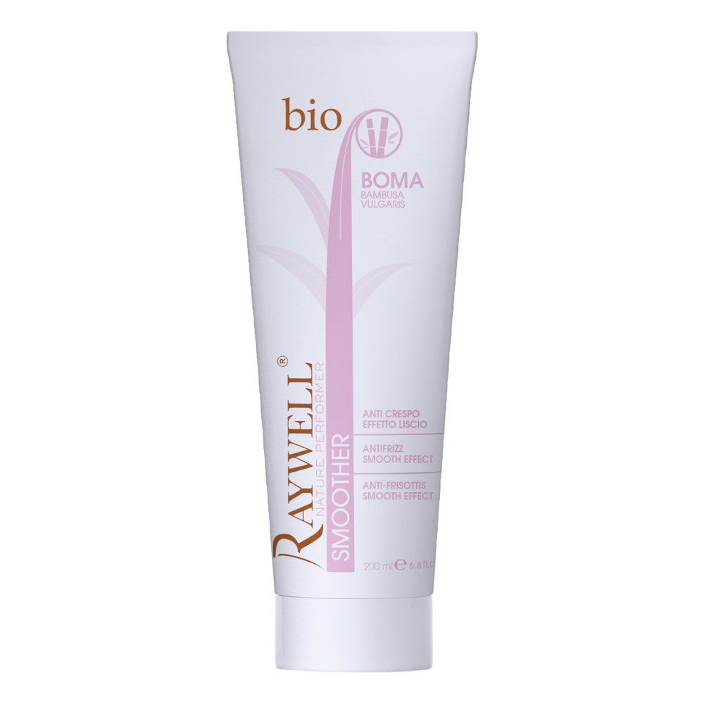 RAYWELL BIO BOMA CREAM - Крем несмываемый, для разглаживания вьющихся волос - 200 мл.