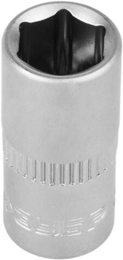 ЗУБР FLANK, 1/4″, 8 мм, торцовая головка (27715-08)