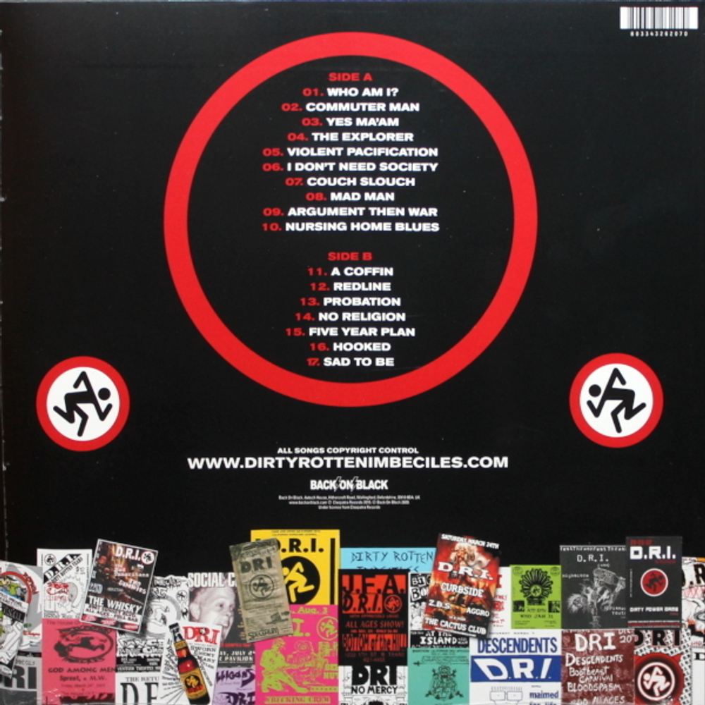 Dirty Rotten Imbeciles / Greatest Hits (Coloured Vinyl)(LP)