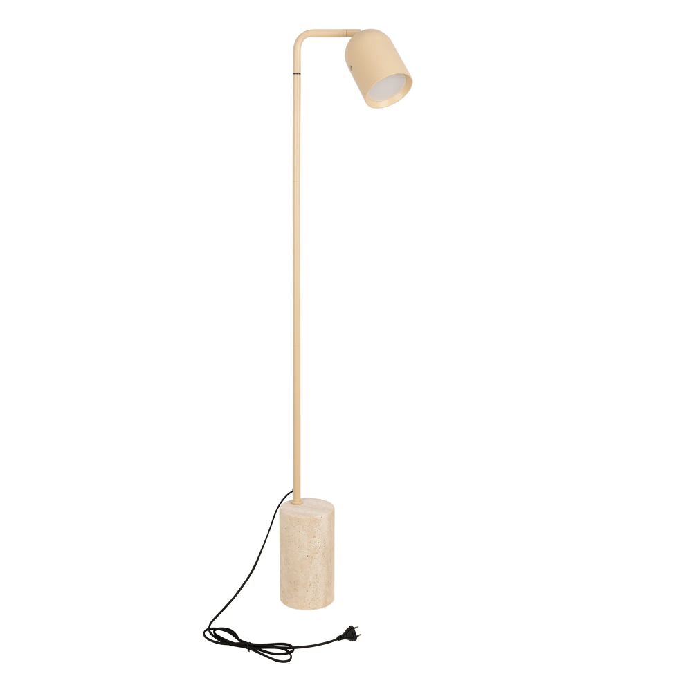 Светильник SP-MASON-FLOOR-R143-6W Warm3200-MIX (BG, 120 deg, 230V) (Arlight, IP20, Травертин, 5 лет) 060782