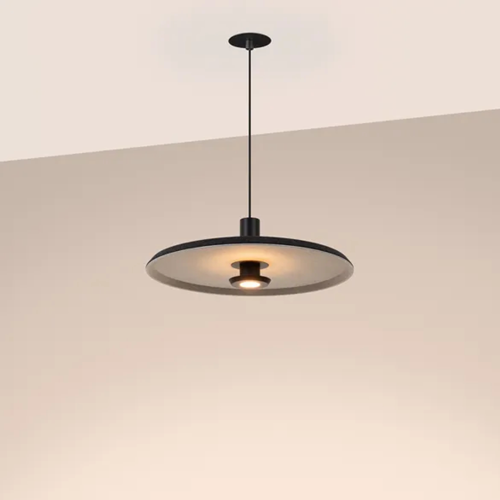 Светильник SP-KOTARO-R450-12W Warm2700 (BK-GR, 36 deg, 230V, TRIAC) (Arlight, IP20 Фетр, 3 года) 057225