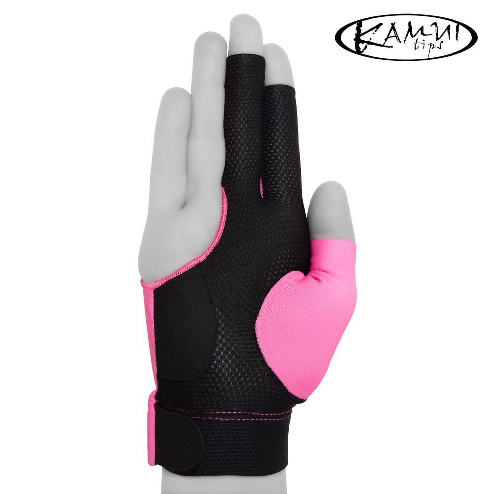 Перчатка Kamui QuickDry розовая/черная правая M