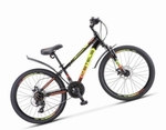 Велосипед 24" Stels Navigator-400 MD черный/желтый