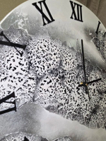 Настенные часы ручной работы подарочные из смолы