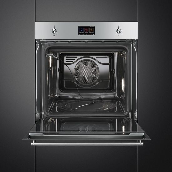 Электрический духовой шкаф Smeg SF6303TPX