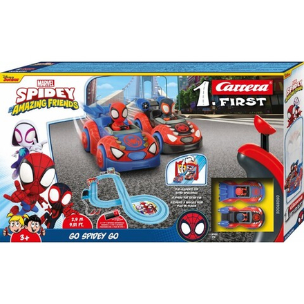 Carrera 1st First - Spidey Go Webs Go 2,9 м гоночный трек + 2 машинки 63050 / артикул   63050  / GTIN 4007486630505