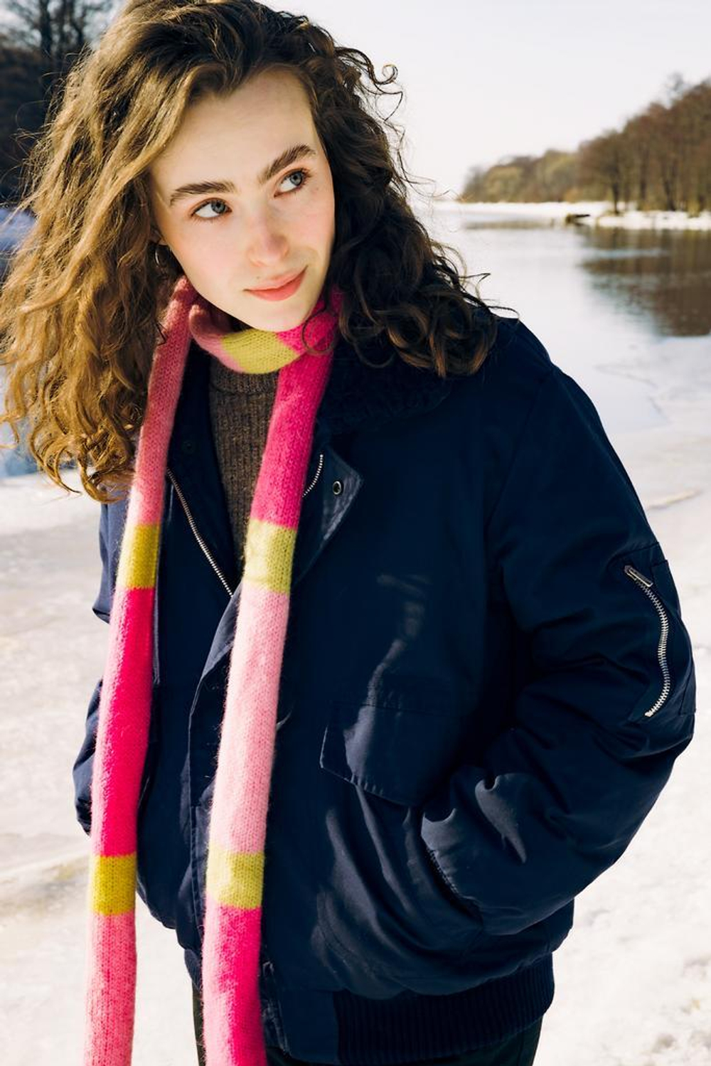 Шарф Jacob Cro "Pink"