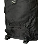 Рюкзак туристический усиленный QOZA, черный, 22 литра