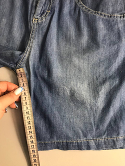 Шорты джинсовые, маркировка 40, визуально на 44/46 размер