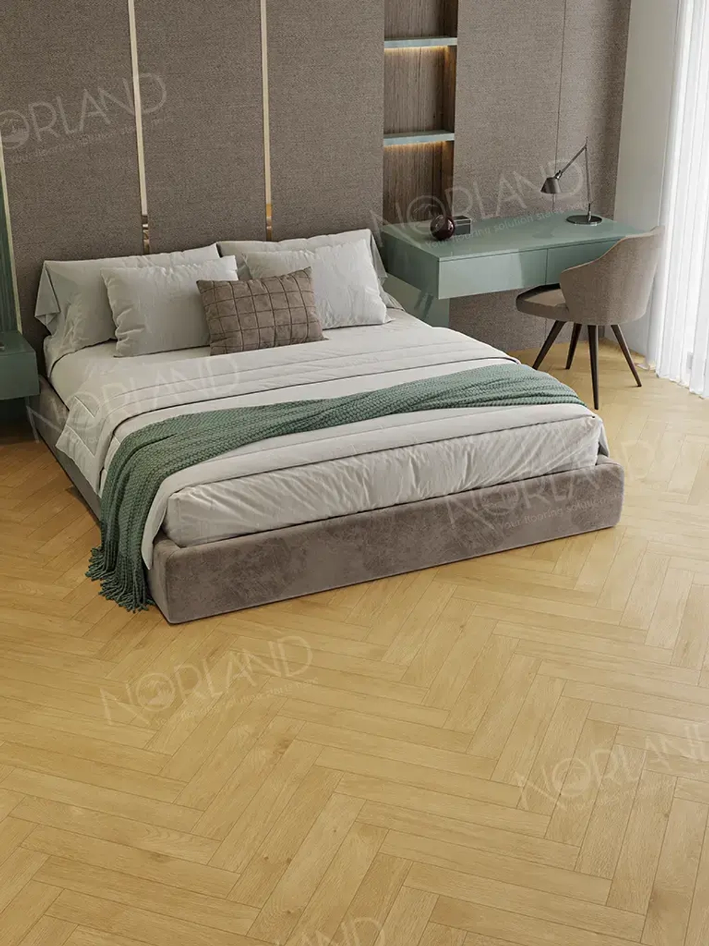 Ламинат Norland Herringbone Elegant Strong Дуб Мальта LF304-12