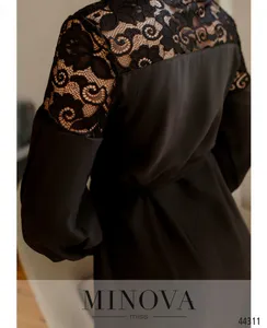 Платье 8633-черный Minova