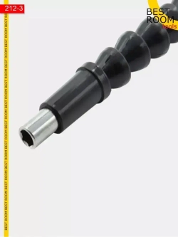 Насадка угловая / Адаптер угловой гибкий на дрель /Гнущийся удлинитель для шуруповерта 295мм