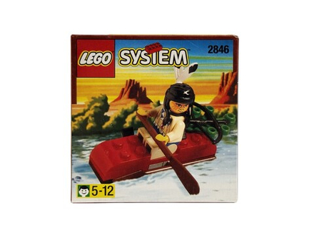 Конструктор LEGO 2846 Индийский каяк
