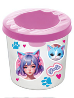 Стакан-непроливайка одинарный "Милая парочка 2025" (Пчелка)