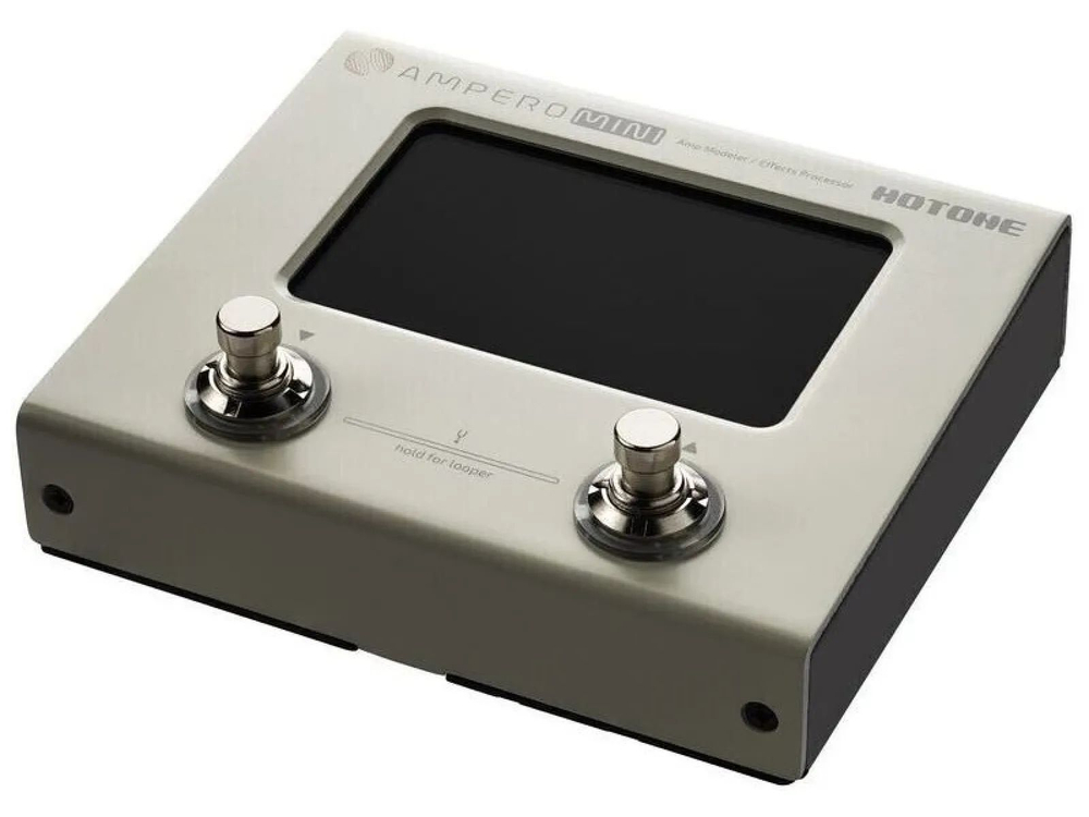 Гитарный процессор Hotone Ampero Mini Vanilla MP-50VN Silver