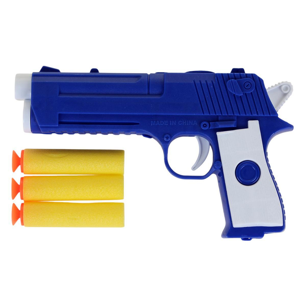 Пистолет с мягк.пулями, пакет AY66-55